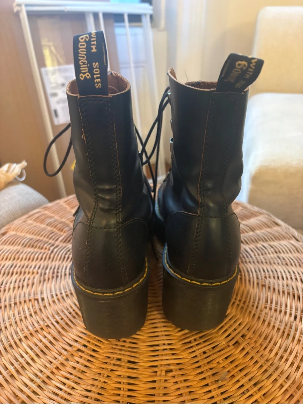 Dr. Martens Leona Temperly Boot, Size 8 - Picture 4 of 7